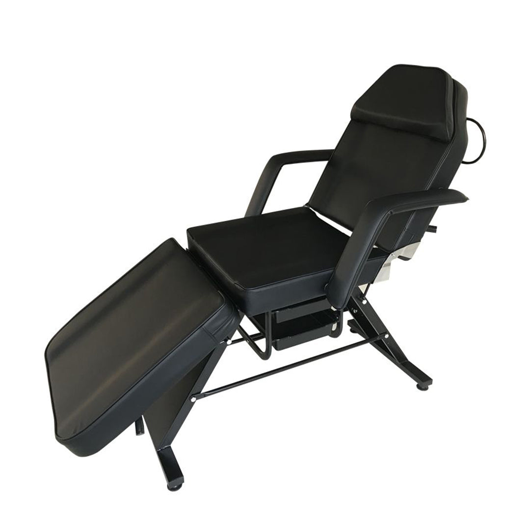 3321 White Esthetic Bed Black