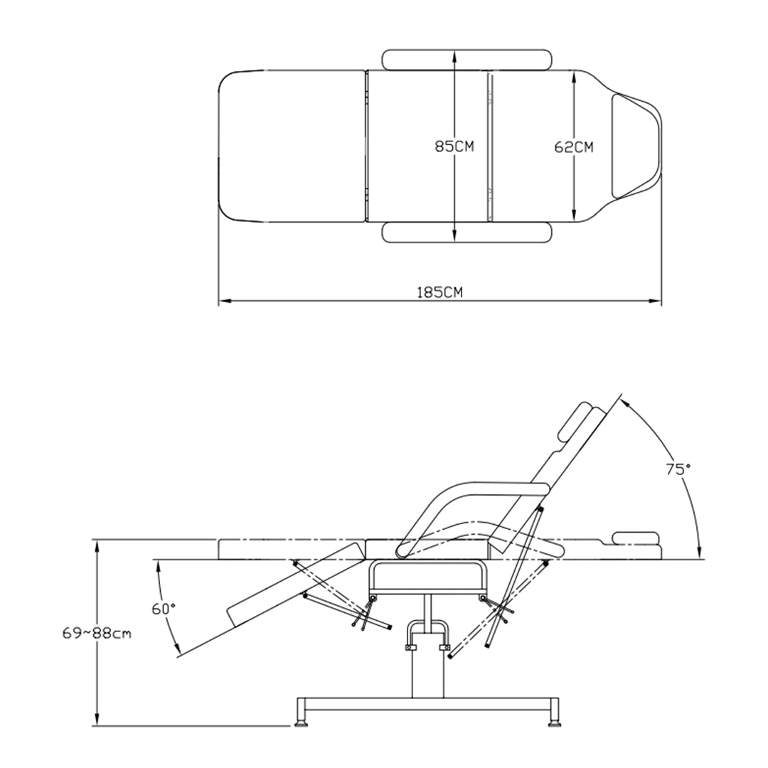 3325 Heavy Base Black