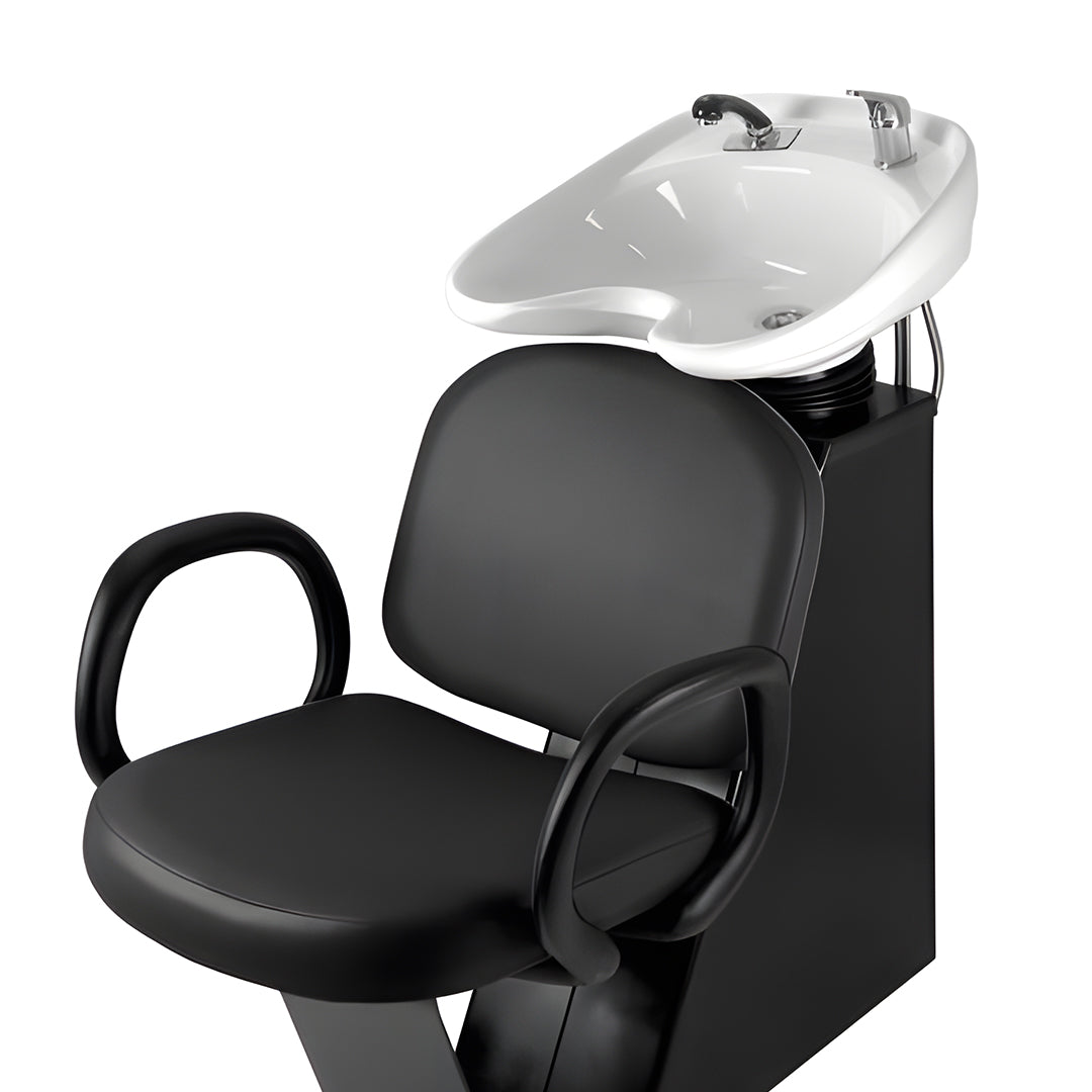 5274W Backwash Unit White or Black Shampoo Bowl