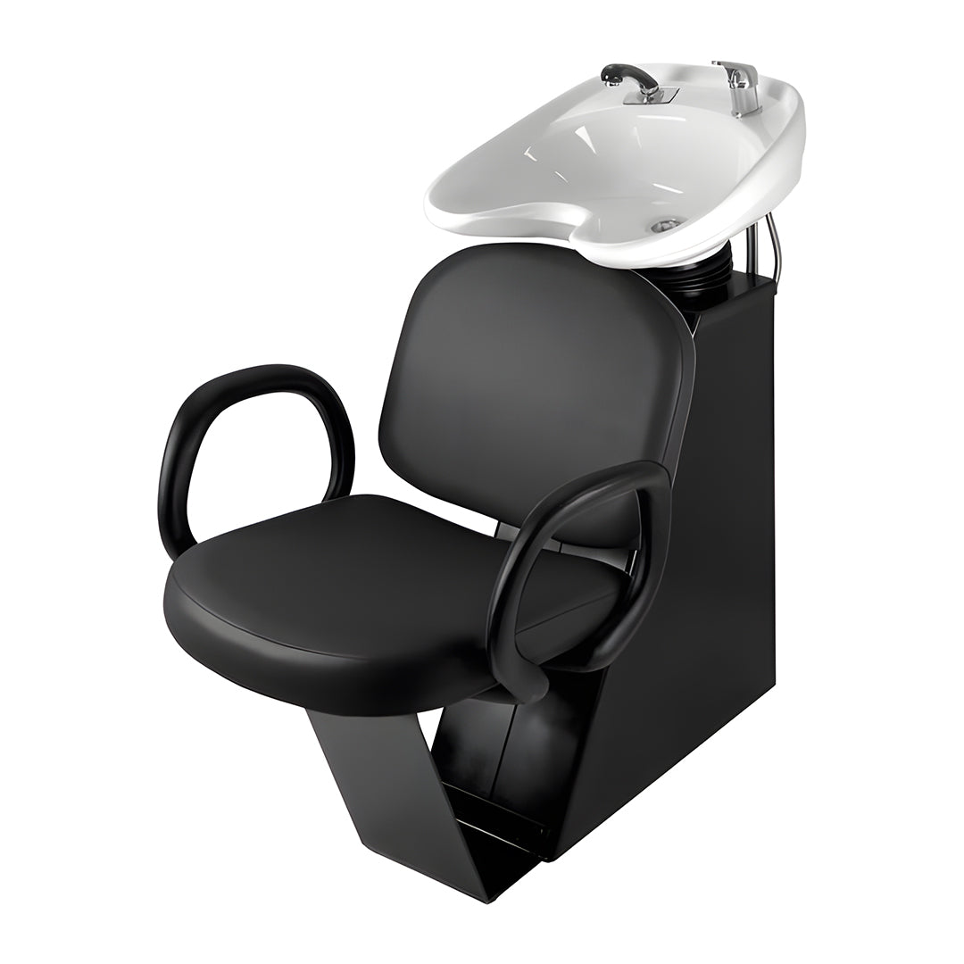 5274W Backwash Unit White or Black Shampoo Bowl