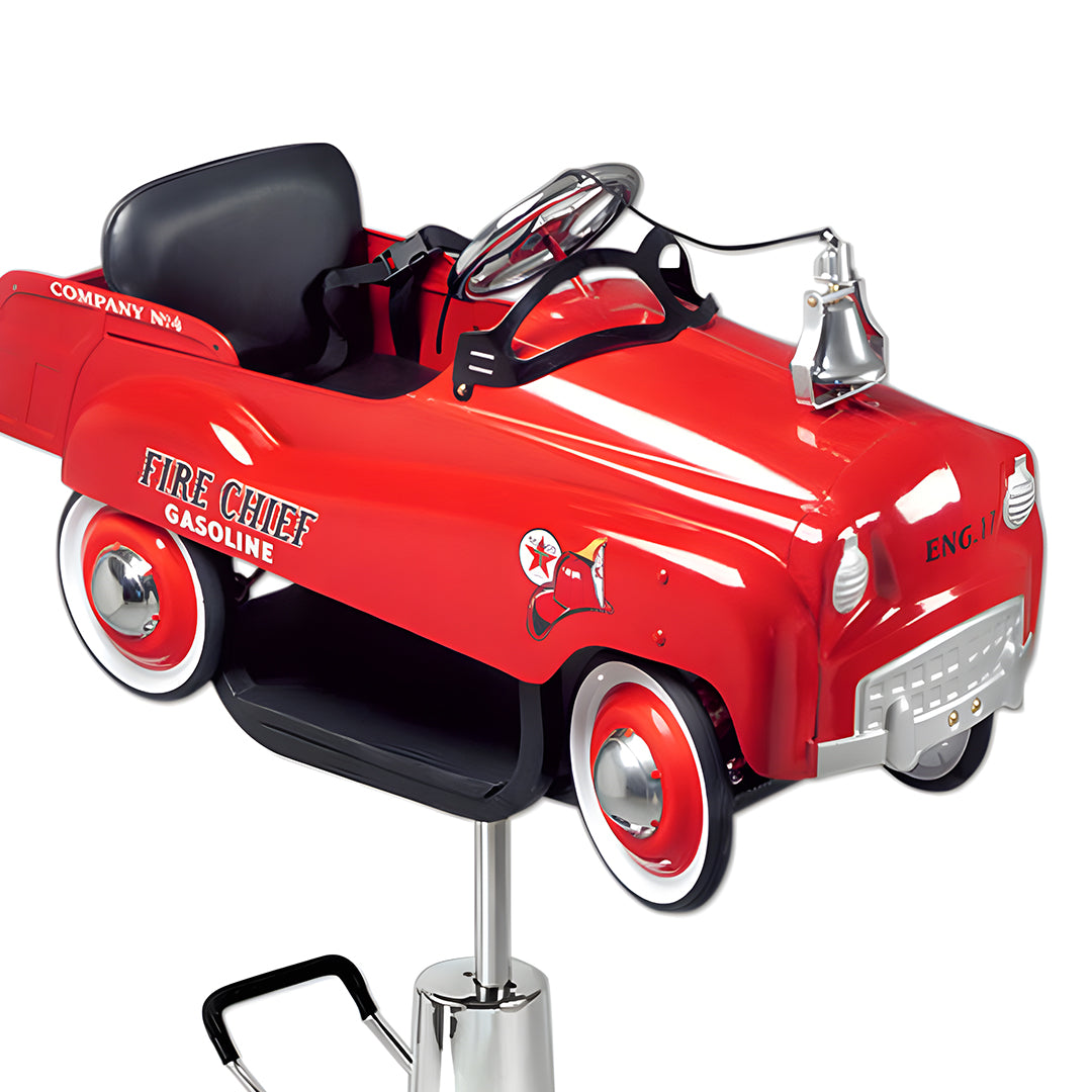 Firetruck Kids Hydraulic Styling Chair