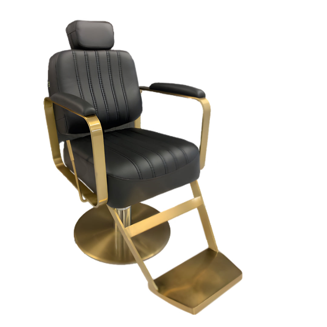 Galaxy All-Purpose Reclining Chair – Black & Gold