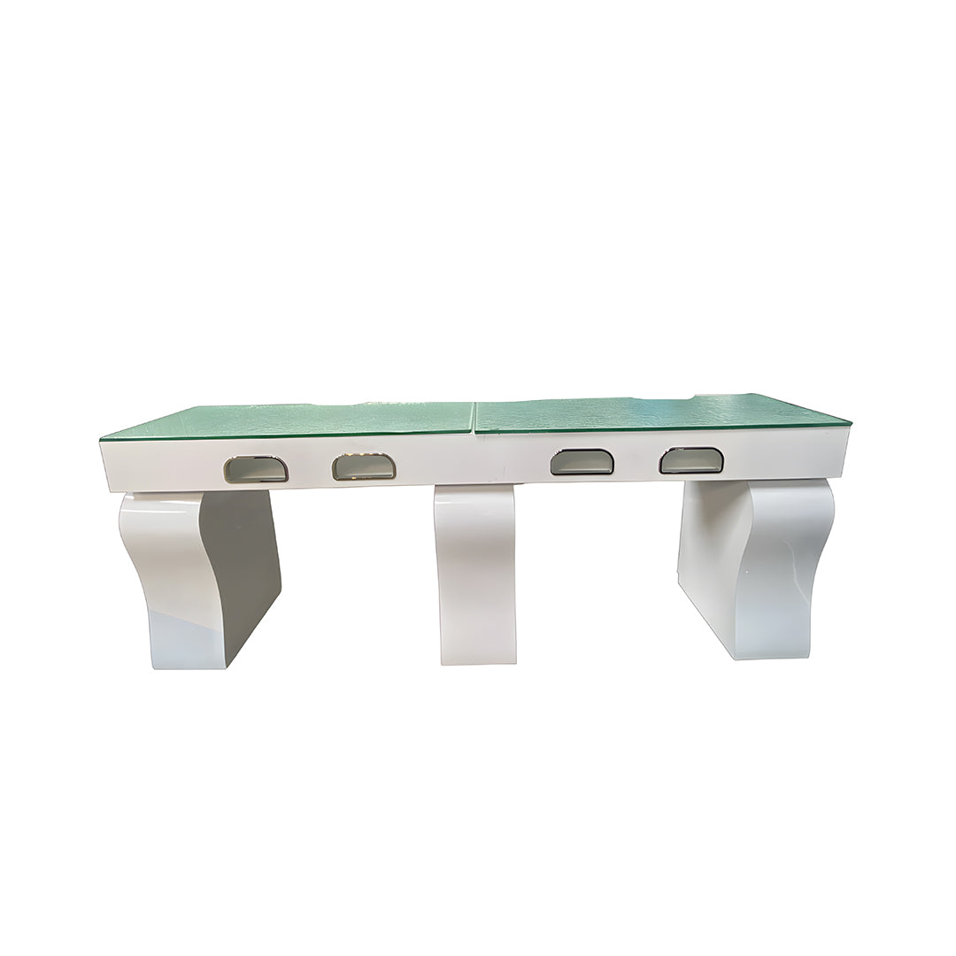 LA Rose Manicure Table Double