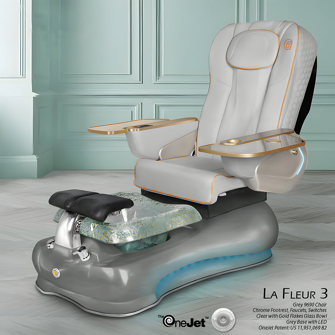 La Fleur 3 Pedicure Chair