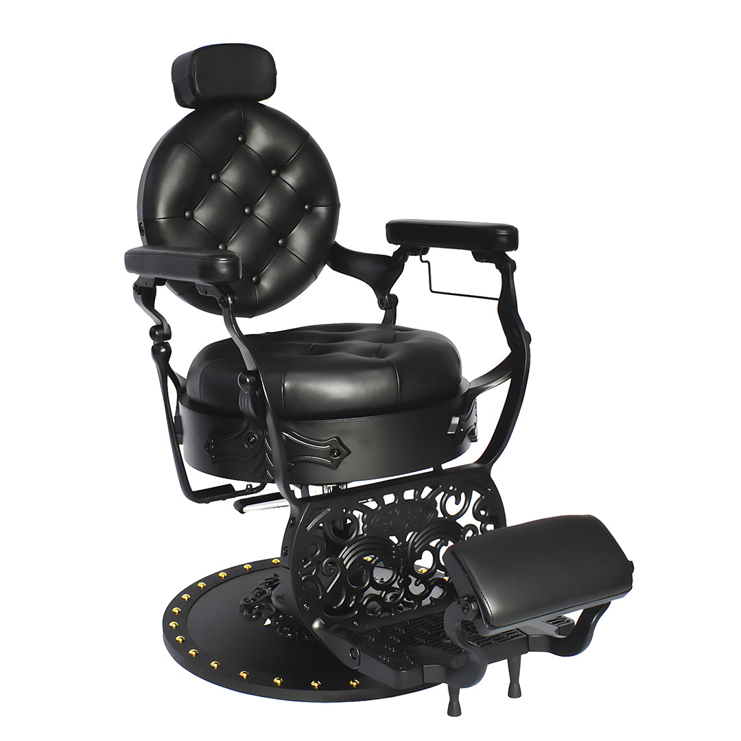 PIBBS King Barber Chair Matte Black