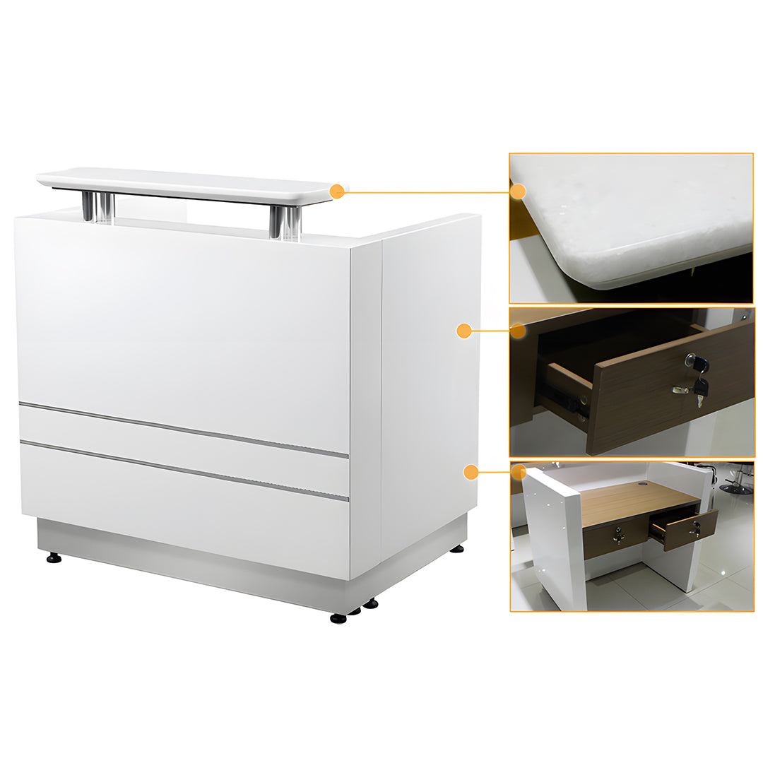 Reception Desk With Granite Top