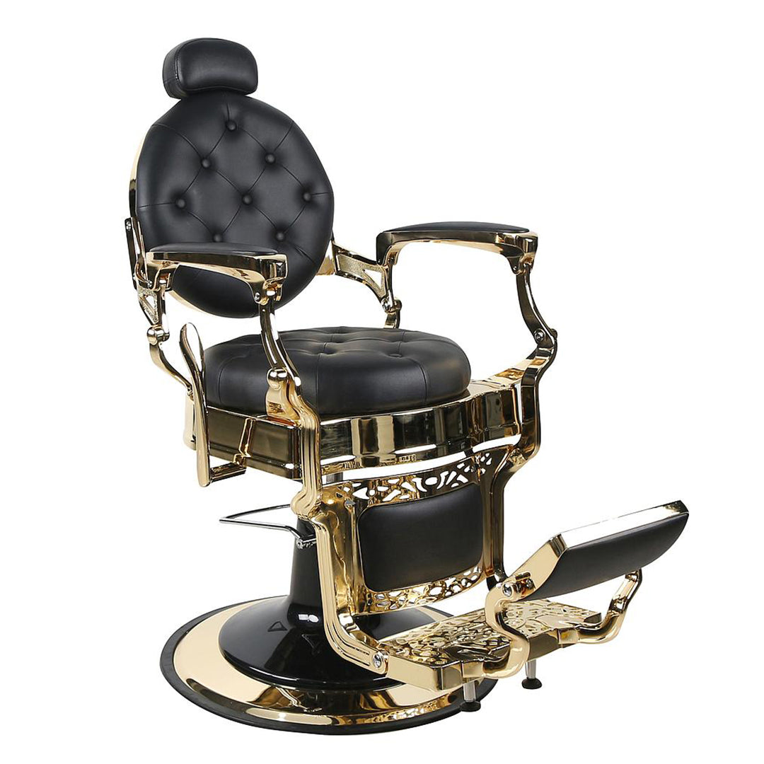 Romanos Barber Chair Gold