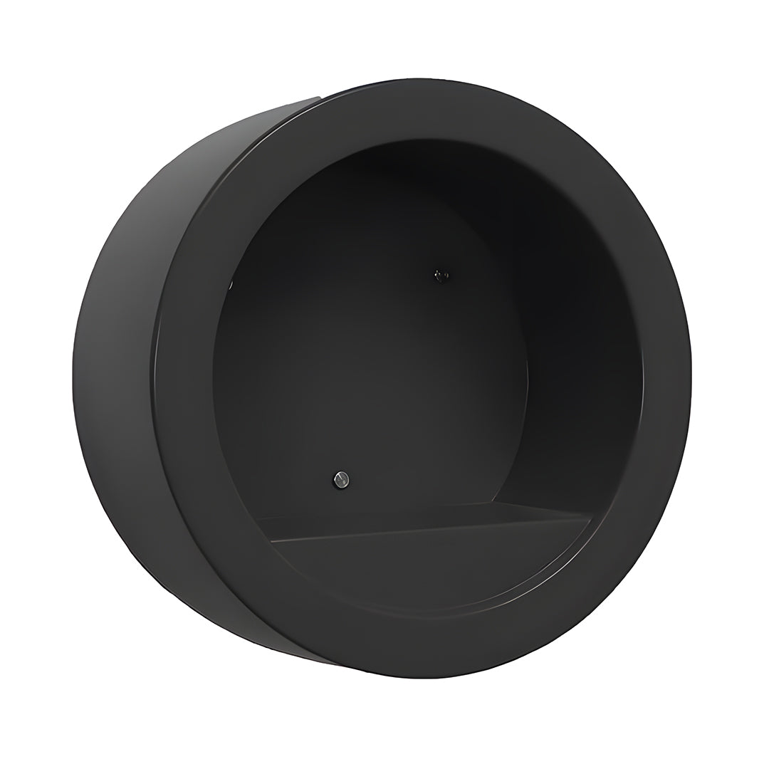 Salon Towel Rack Black