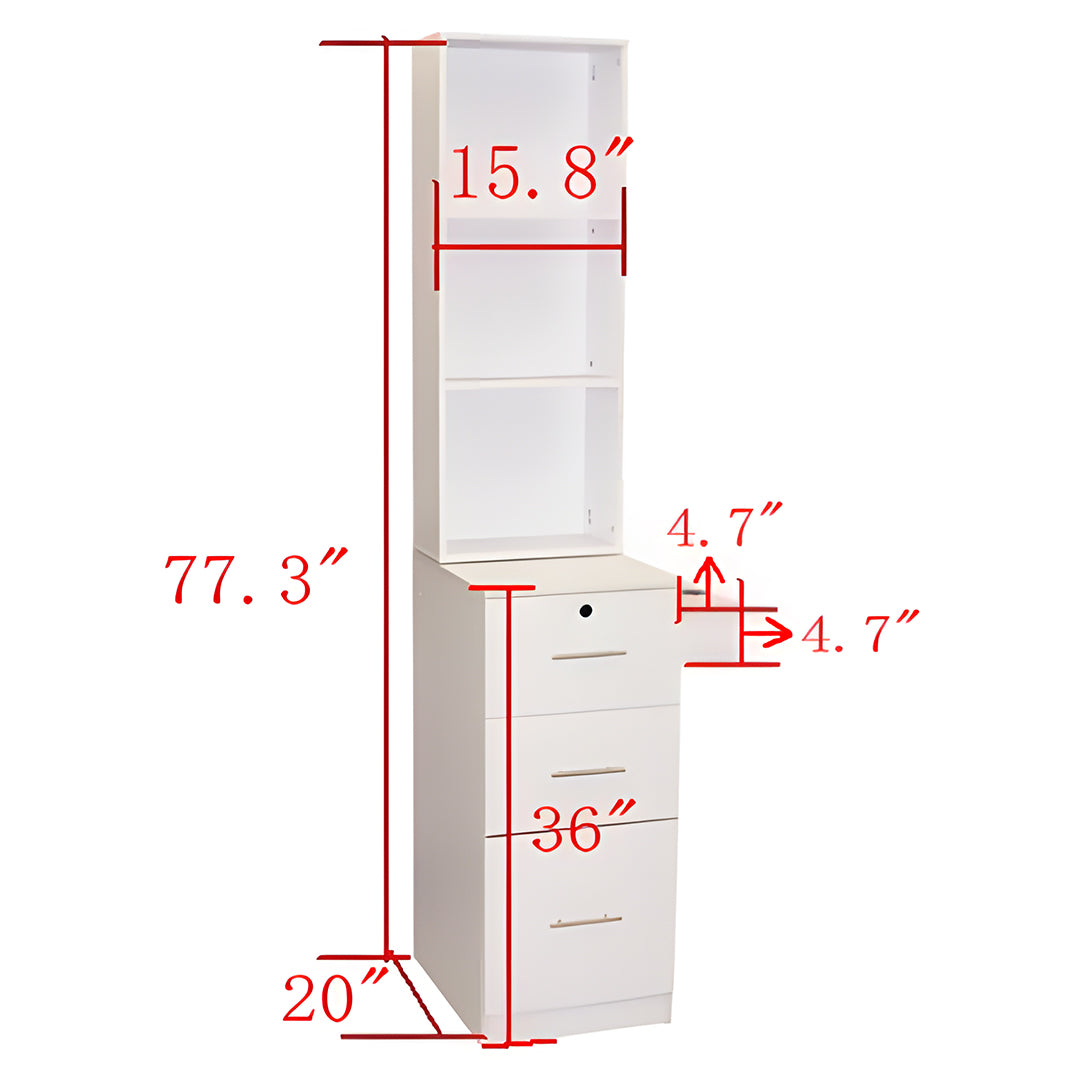 Vega Tower Styling Station Black