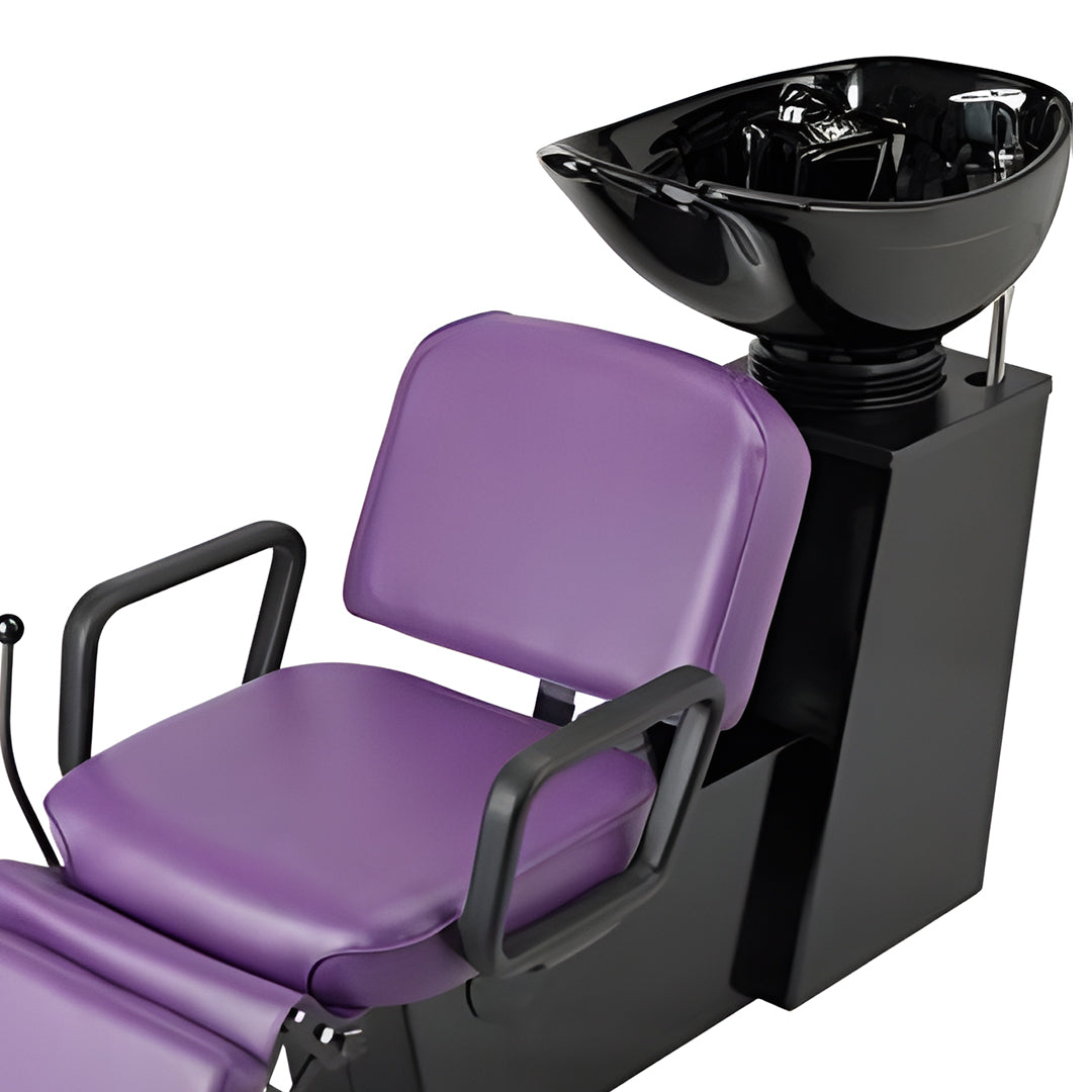5243LB Lambada Backwash With Slide System / Legrest - Black Bowl
