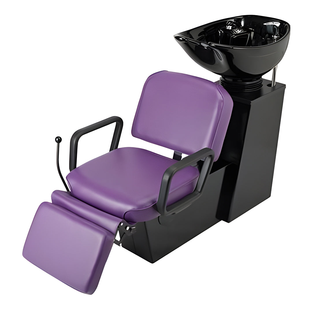 5243LB Lambada Backwash With Slide System / Legrest - Black Bowl