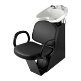 5274W Backwash Unit White or Black Shampoo Bowl