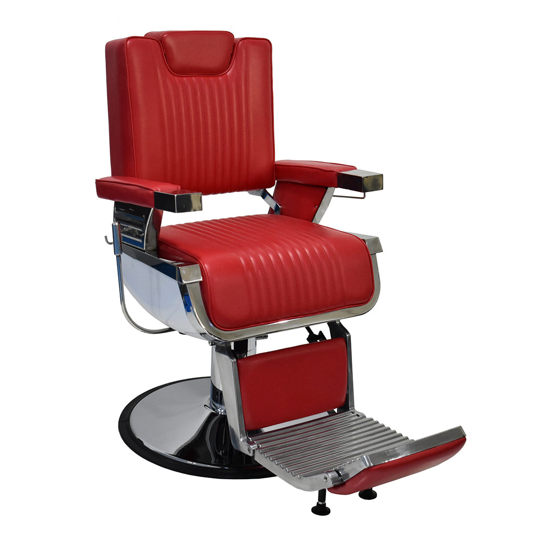 Admiral Barber Chair Red