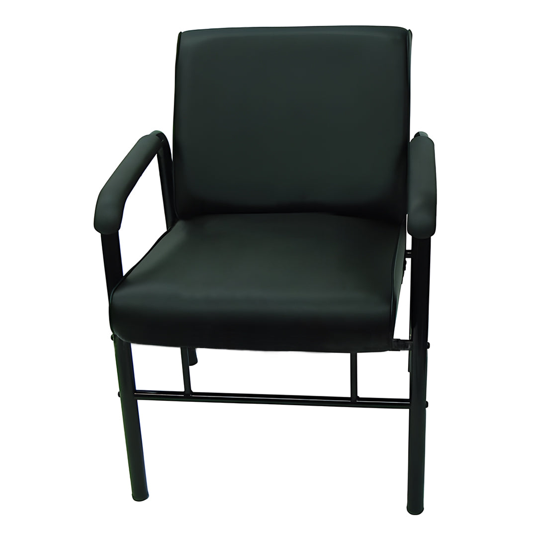 B409 Slide Seat Shampoo Chair Black