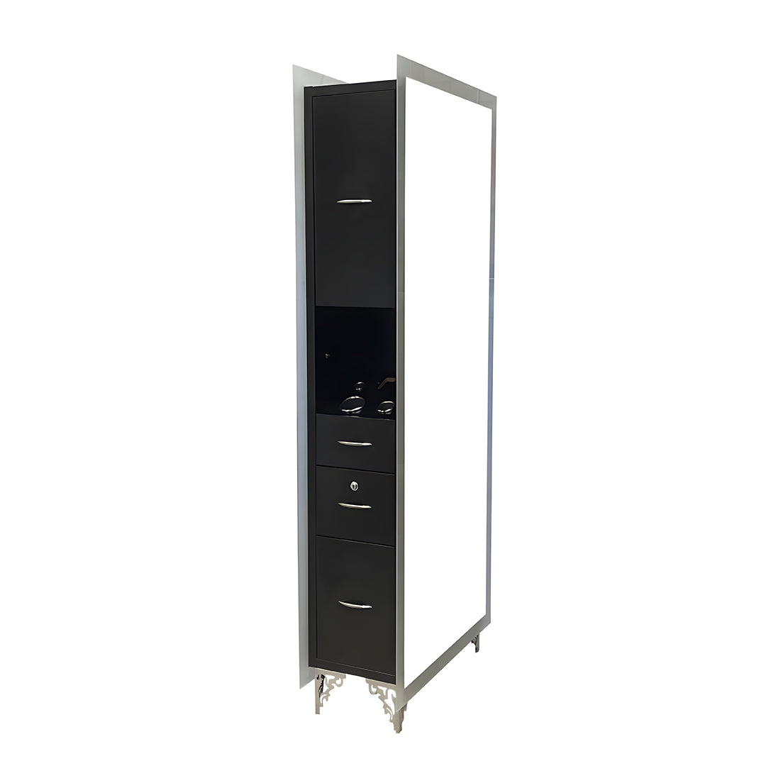 Double Sided Styling Station With Storage