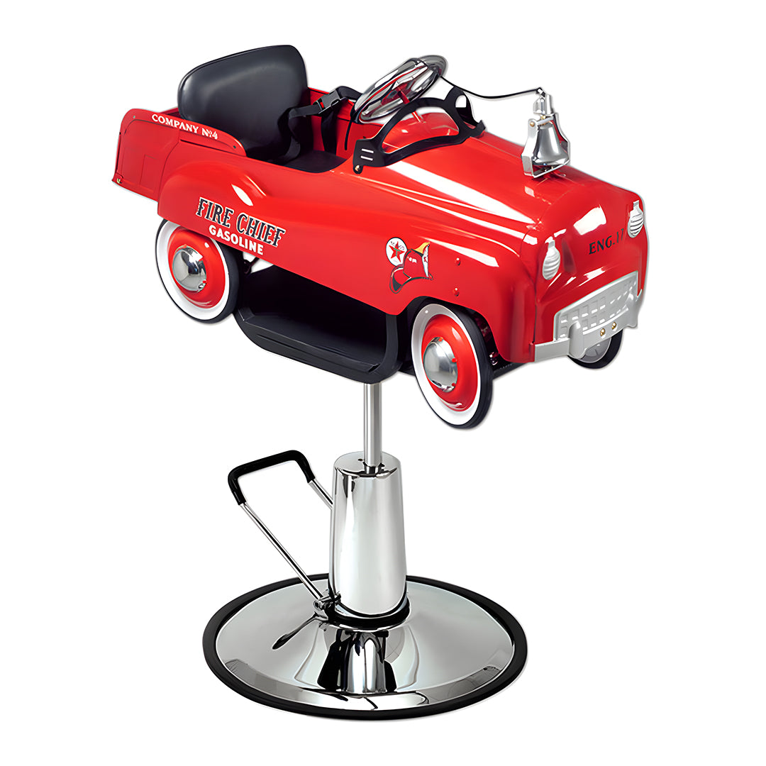 Firetruck Kids Hydraulic Styling Chair