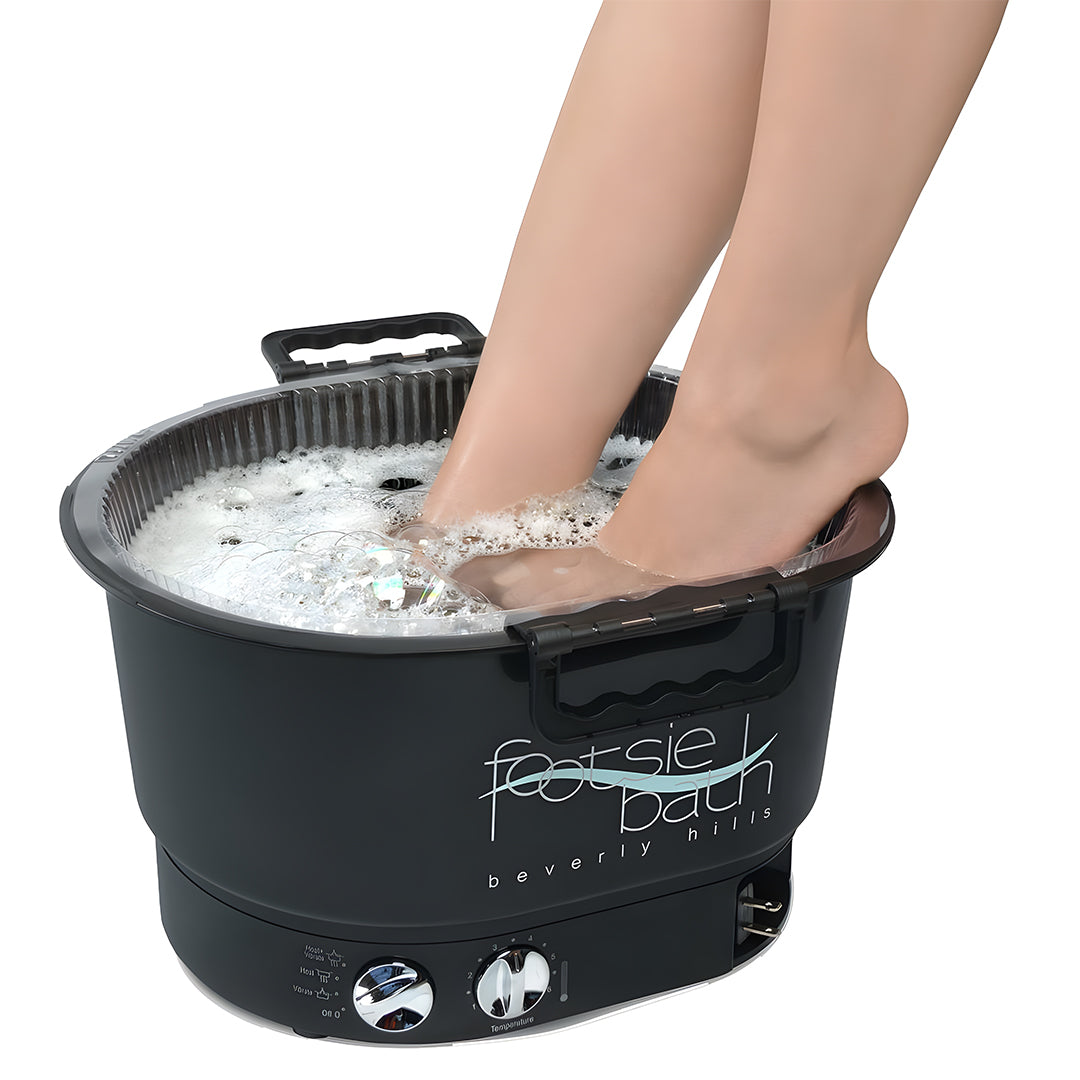 Footsie-Bath Black Kit / 5 Liners