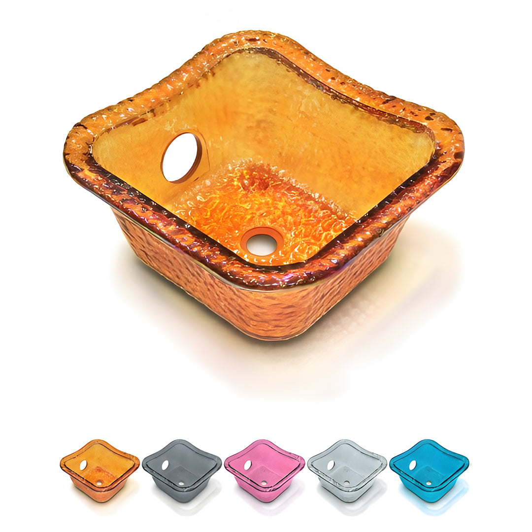 Hard Rock Glass Pedicure Bowl