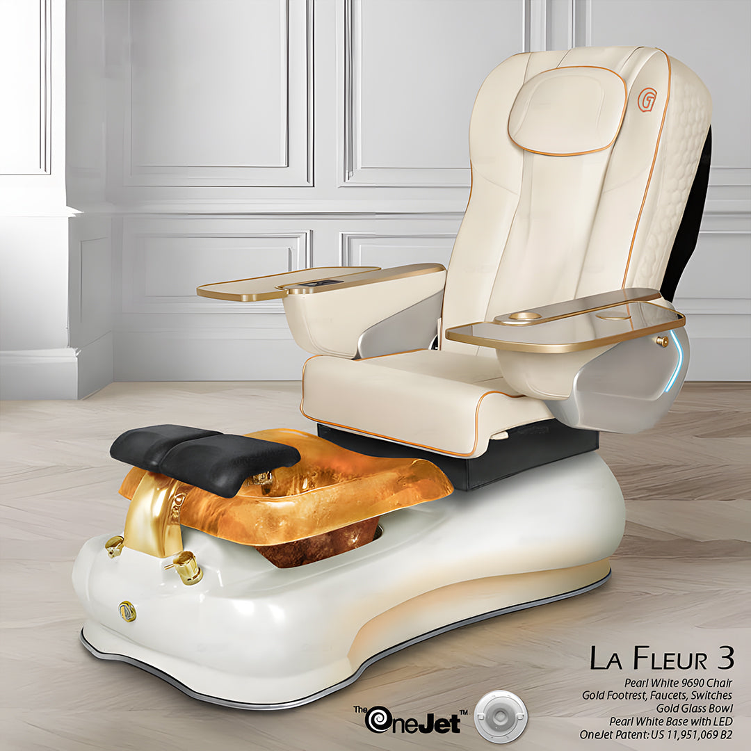La Fleur 3 Pedicure Chair