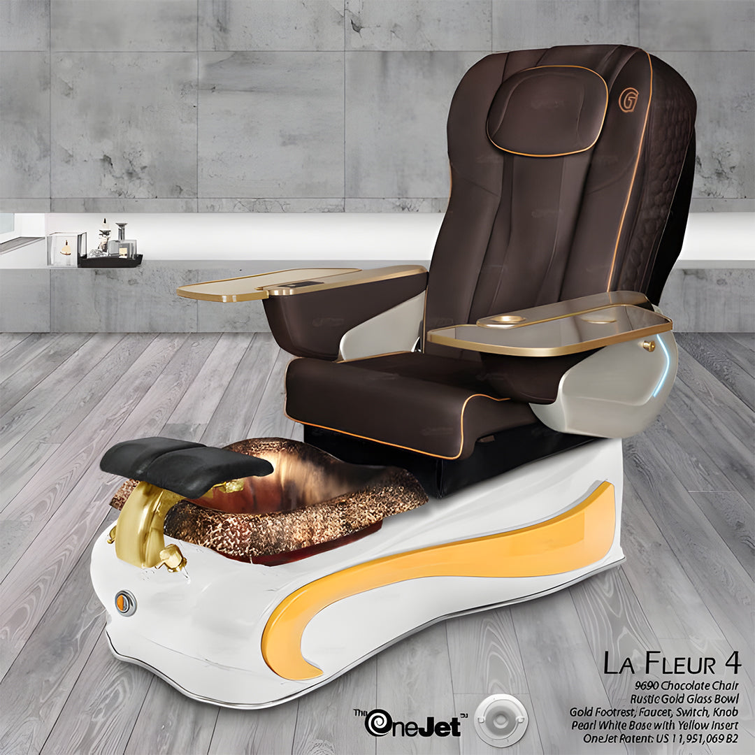 La Fleur 4 Pedicure Chair