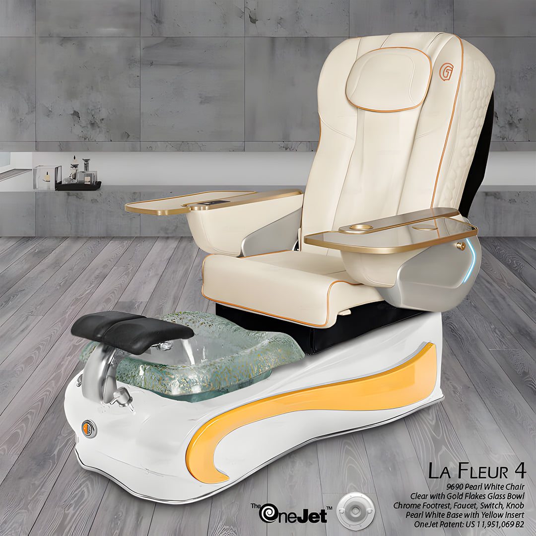 La Fleur 4 Pedicure Chair