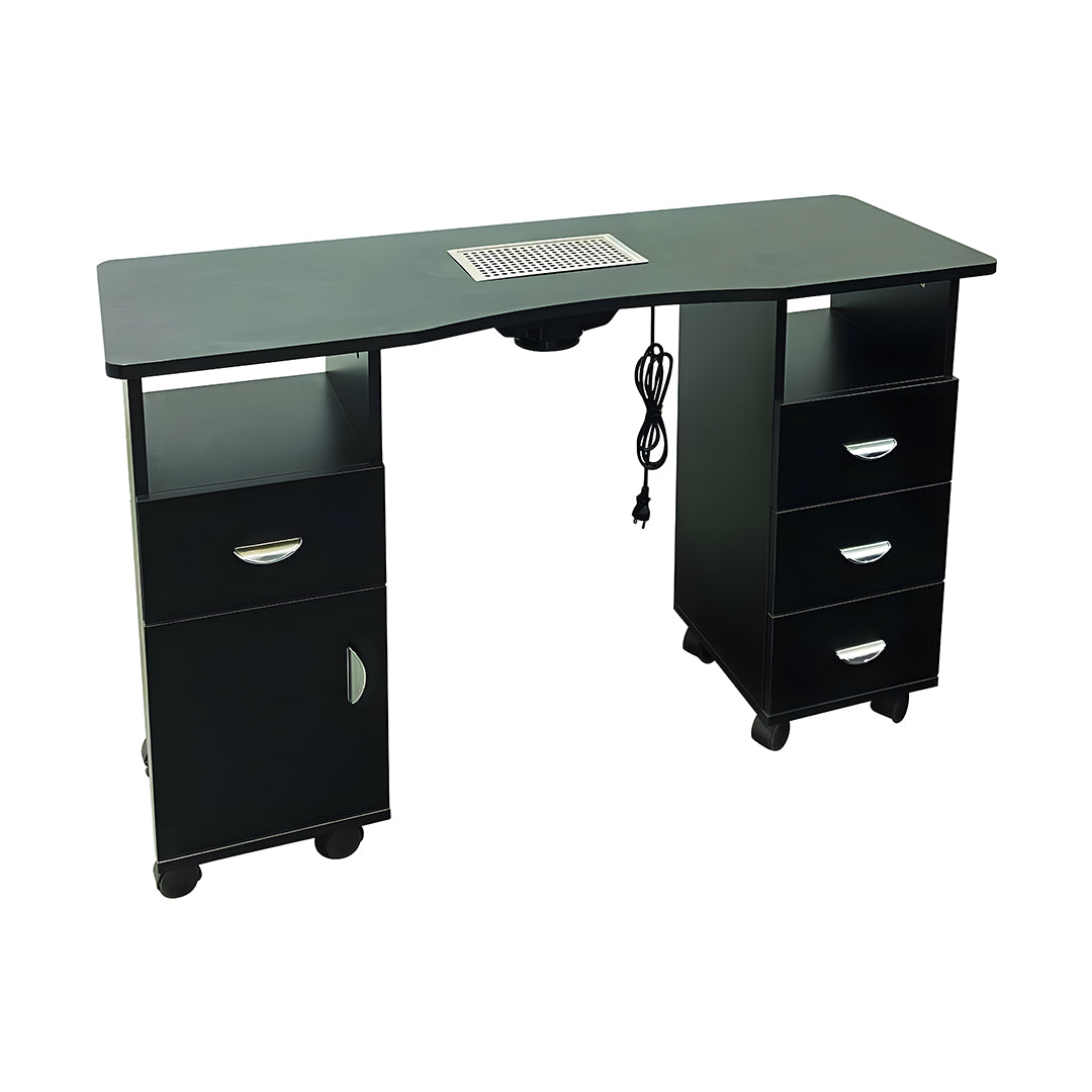 Manicure Table With Wood Top