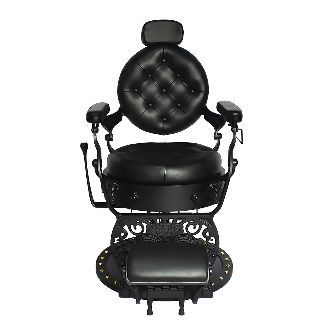 PIBBS King Barber Chair Matte Black