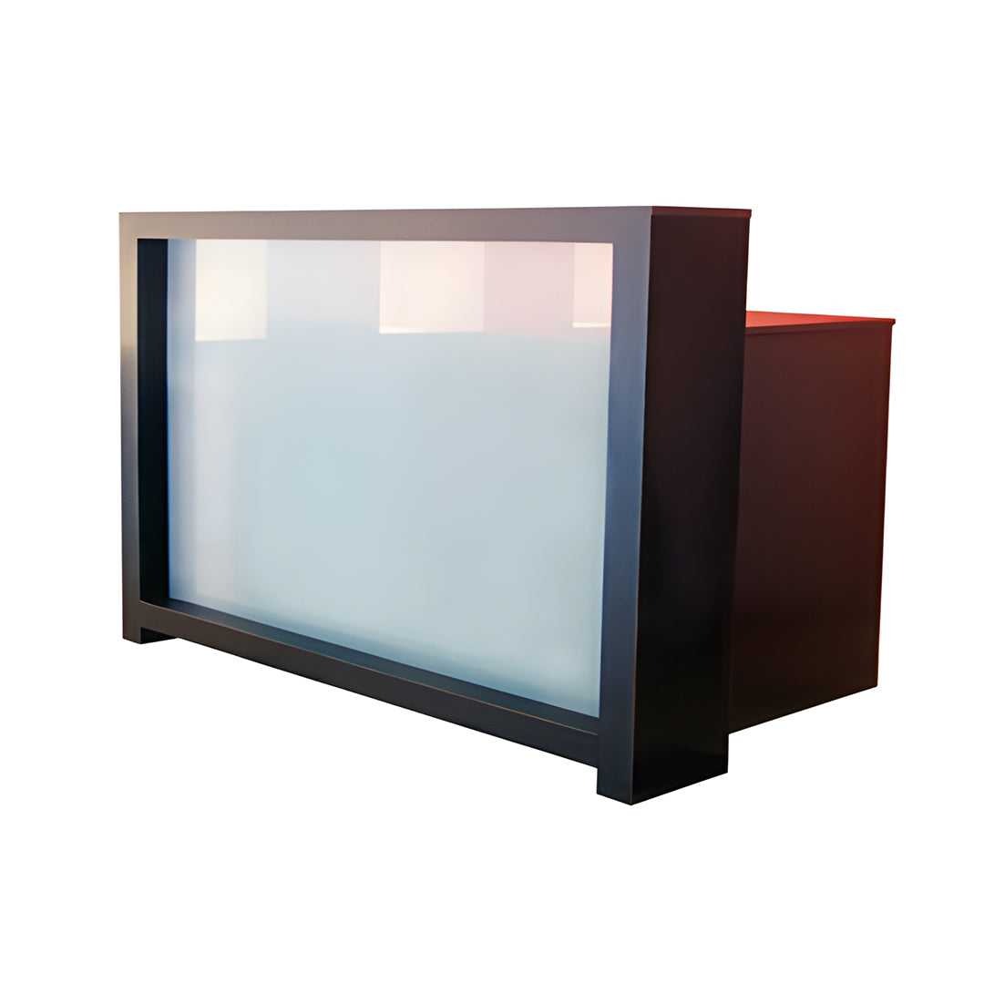 Reception Desk 3 Black